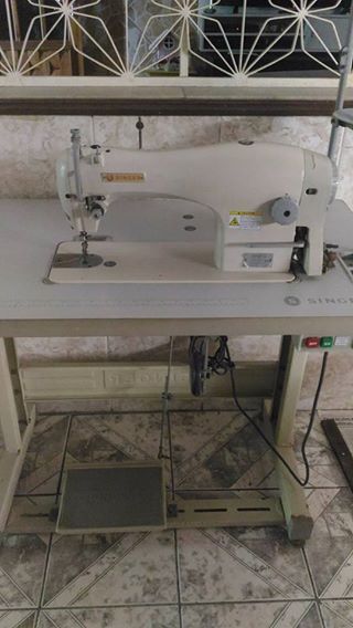 Maquina de costura industrial singer